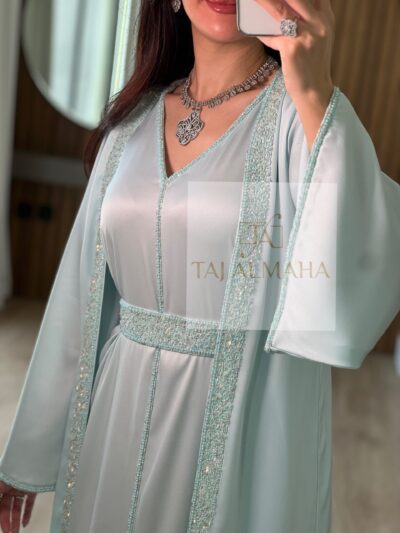 9D9D8A9A-B86C-444B-ABD0-6D1079677393 Terkoise Caftan -0623