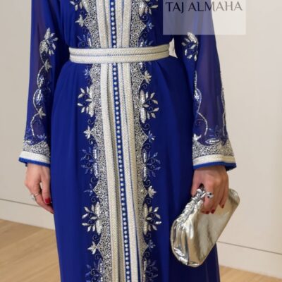 Royal blue caftan -052024