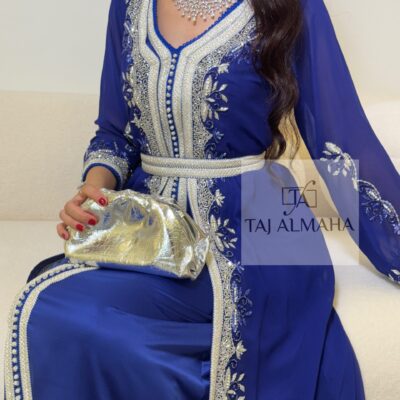 Royal blue caftan -052024