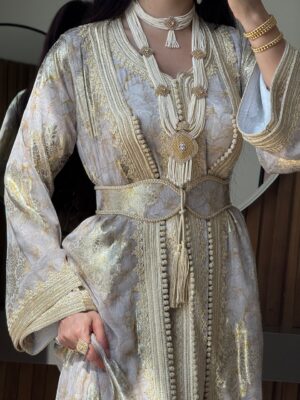Moroccan gold caftan